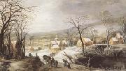 Joos de Momper Winter Landscape (mk08) oil painting picture wholesale